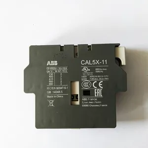 原装100% ABB-China辅助接触块16A 1SBN019020R1011 CAL5X-11接触器