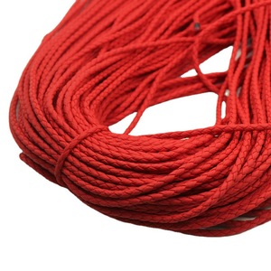 DIY jewelry <b>accessories</b>, 3mm soft cowhide rope, necklace/bracelet leather rope wholesale, handmade beading material, <b>braided</b> - Product Image 5
