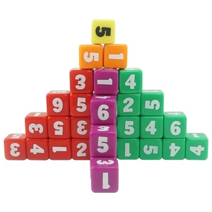 Chuyên Nghiệp Tùy Chỉnh Đầy Màu Sắc Acrylic 16Mm Trò Chơi Xúc Xắc Đặt Khắc In Ấn Tùy Chỉnh Nội Dung Giáo Dục Học Tập Xúc Xắc - Product Image 5