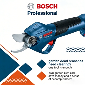 <span class=keywords><strong>BOSCH</strong></span> <span class=keywords><strong>12V</strong></span> Pro Pruner Forbici da Potatura Professionali Senza Fili con Motore Brushless, Utensili Elettrici Professionali <span class=keywords><strong>Bosch</strong></span> - Product Image 1