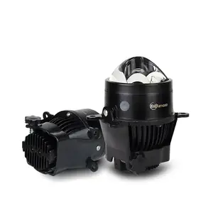 QIDEWIN high quality H11 HB3 9005 hi lo beam 3 Inch 60w k201 bi led lens laser Projector fog lights for car 3 inch high power