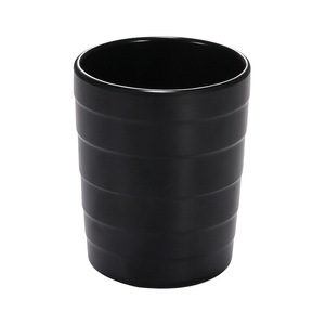 <span class=keywords><strong>Tasse</strong></span> à eau en <span class=keywords><strong>plastique</strong></span> noir givré, <span class=keywords><strong>imitation</strong></span> porcelaine, pour restaurant, fondue, barbecue, vaisselle de table - Product Image 4