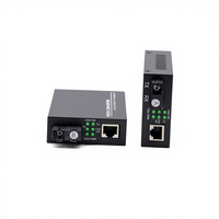 Convertisseur de média fibre optique Atongda 1000 Mbps RJ45 de haute qualité, monomode, monofibre, 20 km, port SFP 1310/1550 nm