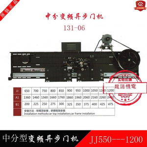Operador de Puerta de Ascensor Compatible con Shenling Ouling 131-06 VVVF, Accionamiento Automático de Frecuencia Variable - Product Image 5