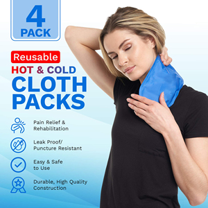 BAOLUN Bolsa de hielo reutilizable para terapia de <span class=keywords><strong>compresas</strong></span> frías y calientes, bolsa de hielo de <span class=keywords><strong>gel</strong></span> frío y caliente - Product Image 4