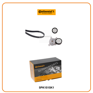 Juego de Correas ContiTech 5PK1515K1 para <span class=keywords><strong>Mercedes</strong></span> Benz M270 W176 W246 X156, Kit de Correas de Motor 2702000370 0029931196 2742020019 5PK1515 - Product Image 1