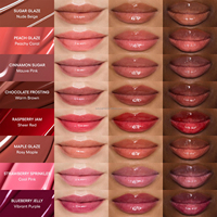Gloss Repulpant Personnalisé Huile Repulpante Lèvres Hydratation Nourrissante Teinte Huile Repulpante Vente en Gros