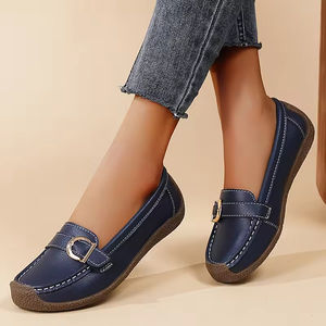 Mocasines Casuales para Mujer 2026, Zapatos Planos de Superficie Suave, Cierre Deslizante, Cómodos, Talla Grande, para Mamá, Tendencias de Moda - Product Image 4