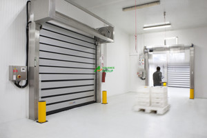 Puerta Rígida Enrollable Automática de Alta Velocidad y Ciclo de <span class=keywords><strong>Trabajo</strong></span> Continuo para Centros Logísticos de Alto Tráfico - Product Image 6