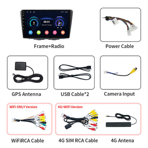Reproductor Multimedia Estéreo para Auto con Pantalla de Navegación GPS WiFi de 9 Pulgadas, Android, Autoradio con <span class=keywords><strong>Carplay</strong></span> para <span class=keywords><strong>Suzuki</strong></span> <span class=keywords><strong>Baleno</strong></span> 2015~2018 - Product Image 2