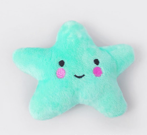 Juguetes de peluche para mascotas, perro de cara sonriente de estrella de cinco puntas, suave, juguete para gato, suministros de juguete para mascotas, barato - Product Image 4