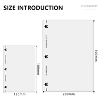 Film de protection arrière 3D en gros pour téléphone, tablette et ordinateur portable, compatible machine de découpe hydrogel, personnalisable DIY, couverture intégrale universelle
