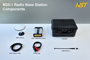 Estación Base de Radio GNSS GPS RTK NST M20-1 Plateada de Alta Precisión para Agricultura Inteligente de Precisión, 5.5 kg, 1 Año de Garantía - Product Image 2