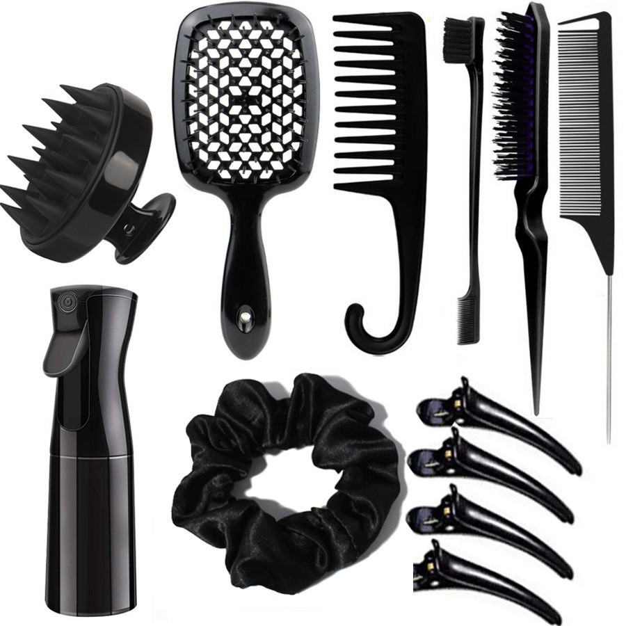 Set da 12 pezzi nero