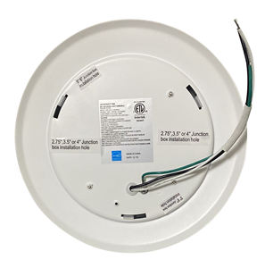 Ультратонкие светодиодные потолочные светильники Loxone с регулируемой яркостью, 24В, ШИМ, двухцветные (2000К-6000К), диммируемые, SSL - Product Image 4