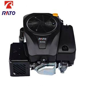 เครื่องยนต์เบนซิน RATO RV550D แบบเพลาตั้ง ระบายความร้อนด้วยอากาศ สูบเดียว 18 แรงม้า สำหรับรถแทรกเตอร์ สตาร์ทไฟฟ้า - Product Image 1