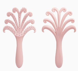 Cepillo Desenredante Sin Dolor con Forma de Fuegos Artificiales, Peine de ABS <span class=keywords><strong>para</strong></span> Cabello Húmedo, Seco, Rizado o Liso, Regalo <span class=keywords><strong>para</strong></span> Mujeres y Damas de Honor, Venta al por Mayor - Product Image 2