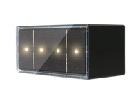 Lampu Dinding LED Tenaga Surya Aluminium Tahan Air untuk Luar Ruangan dengan Sensor Cahaya, Rating IP54, Garansi 2 Tahun, Waktu Kerja 8-10 Jam