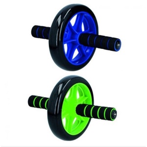 Rodillo Abdominal de Una Sola Rueda, 28 cm de Diámetro, Mango Verde y Negro, Equipo de Ejercicio para Entrenamiento del Core - Product Image 2