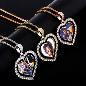 Collar Personalizado <span class=keywords><strong>para</strong></span> Sublimación, Collar en Blanco Imprimible por Transferencia de Calor con Imagen <span class=keywords><strong>para</strong></span> Manualidades, Regalos de San Valentín y Cumpleaños - Product Image 4