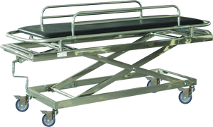 Le chariot d'amarrage chirurgical de lit de transfert patient manuel est utilisé pour les tables d'opération et les lits médicaux - Product Image 5
