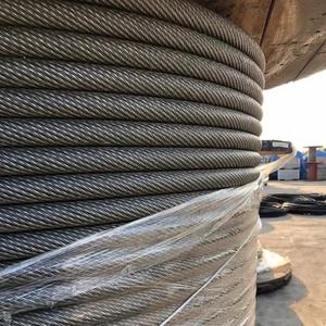 Câble de levage pour ascenseur de grande hauteur 9*19 9X19 Norme EN12385-5 Fournisseurs de câbles en acier - Product Image 6