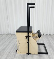Vente en gros de chaise combinée de yoga Pilates chaise Wunda en érable blanc Pilates maison et salle de sport