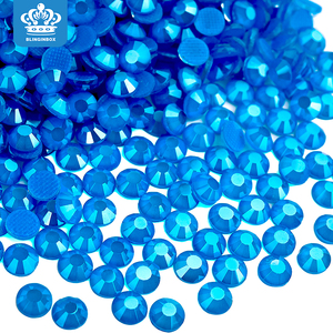 Bling inbox Großhandel Mokka Farbe Hotfix Glas Strass 100 Brutto <span class=keywords><strong>Mocca</strong></span> Flatback Strass für Kleidung DIY - Product Image 1