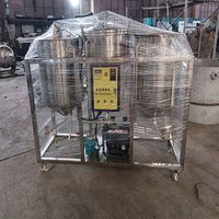 Machine de raffinage d'huile brute, machine de raffinage d'huile alimentaire industrielle, machine de raffinage d'huile de palme