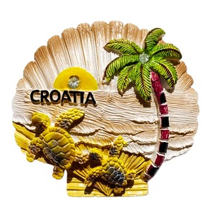 Fashion Canada Croatia Travel Place Custom Souvenir Professional Refrigerator Personalize 3d Resin Manufacturer Fridge Magnet - Product Image 1