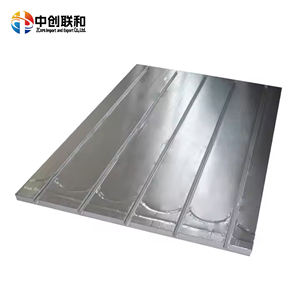 Planche de <span class=keywords><strong>chauffage</strong></span> par le <span class=keywords><strong>sol</strong></span> XPS stable et nivelée avec rainures <span class=keywords><strong>pour</strong></span> tuyaux et barrière réfléchissante, empêche la perte de chaleur vers la <span class=keywords><strong>dalle</strong></span> - Product Image 1