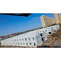 Maisons préfabriquées portables à bas prix à deux étages en kit 20 40 pieds Unités Grandes maisons préfabriquées en conteneurs avec escaliers