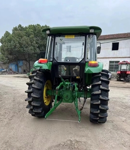 Gebrauchte Traktor Deere954 95 PS Ackers chlepper mit Egge Scheiben pflug Anhänger Traktor - Product Image 4