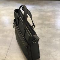 Tas Kulit Vintage Mewah Kapasitas Besar Model Vertikal untuk Bisnis, Kulit Sapi Asli, Harga Langsung dari Supplier Butik