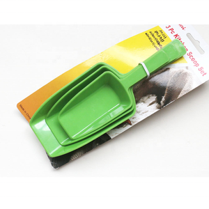 Pelle à glace en plastique <span class=keywords><strong>cuisine</strong></span> farine nourriture Bonbons crème glacée cuillère à Dessert boules à Bonbons Bar pelle à Bonbons fête Buffet outil <span class=keywords><strong>de</strong></span> <span class=keywords><strong>cuisine</strong></span> 3 pièces - Product Image 2