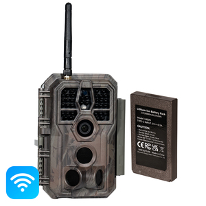 กล้องติดตามสัตว์ป่า Gardepro E8P Wifi พร้อมแบตเตอรี่ลิเธียมแบบชาร์จได้ สำหรับดูภาพสัตว์ป่าสดผ่านแอปมือถือ - Product Image 1