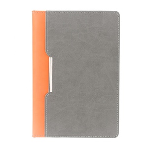 Mode affaires Double couleur carte insérer reliure A5 journal couverture rigide cahier en cuir PU - Product Image 2