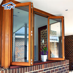 Jendela Lipat Horizontal Desain Modern Berlapis Aluminium dari Produsen Terkemuka, Kedap Suara, untuk Penggunaan di Villa - Product Image 1