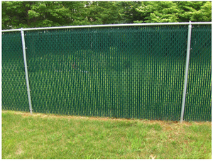 Clôture <span class=keywords><strong>de</strong></span> confidentialité en mailles <span class=keywords><strong>de</strong></span> chaîne composite galvanisée revêtue <span class=keywords><strong>de</strong></span> PVC <span class=keywords><strong>de</strong></span> haute qualité avec lattes - Product Image 3