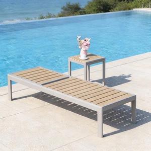 Chaise longue <span class=keywords><strong>de</strong></span> jardin en métal d'occasion pour piscine extérieure, hôtel, restaurant, bord <span class=keywords><strong>de</strong></span> piscine, patio – Prix réduit - Product Image 6