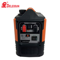 Mini-Generator Tragbarer Leiser Generator Benzin-Inverter-Generator für Zuhause und Camping 12V 24V