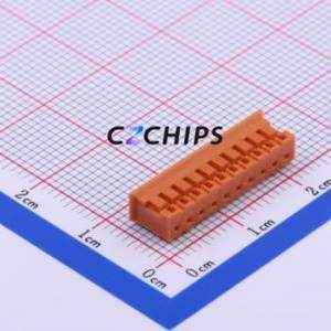 A2100H-10P Housing (Wire-to-Board / Wire-to-Wire) P=2mm Connector ( Jack Structure: 1x10P )( Pitch: 2mm )( Number of Rows: 1 ) - Product Image 1