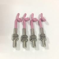 Guide-fil en céramique textile, pour utilisation en machines à filer et en filage, type pièce en céramique