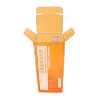 Boîtes en plastique PVC PET transparentes imprimées sur mesure Boîte d'emballage pliable en plastique transparent à pli souple
