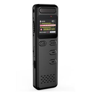 Appareil d'enregistrement audio haute fidélité professionnel avec réduction de bruit numérique et activation vocale pour réunions d'affaires, cours et entretiens - Product Image 1