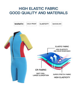 ชุดดำน้ำลึกสุดเซ็กซี่อุปกรณ์ดำน้ำลึกแบบสั้นหนังฉลามชุดดำน้ำสำหรับเด็ก - Product Image 6