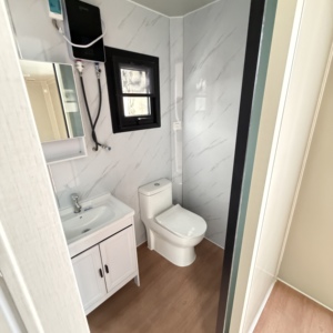 Maison conteneur de luxe moderne et imperméable de 20 pieds ou 40 pieds, adaptée aux personnes âgées, avec <span class=keywords><strong>barre</strong></span> d'appui, pour hôtels, bureaux, immeubles et villas - Product Image 5