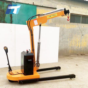 Cần cẩu thủy lực di động nhỏ, dùng trong kho xưởng, nâng hạ, cần cẩu điện đi bộ cân bằng một tay nhỏ - Product Image 2