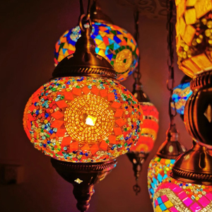 Lampadario in ambra colorato per lampade <span class=keywords><strong>a</strong></span> <span class=keywords><strong>sospensione</strong></span> per Hotel di medio oriente con lampada <span class=keywords><strong>a</strong></span> <span class=keywords><strong>sospensione</strong></span> per ristorante - Product Image 6
