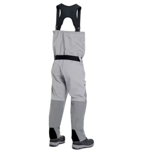 Waders de pêche respirants à fermeture éclair sur la poitrine, imperméables, avec pieds intégrés et coutures soudées, pour la pêche en amont et la chasse - Product Image 2